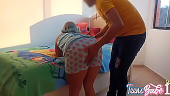 Horny Stepdad Surprises Me In My Room And We Have Intense Anal Sex