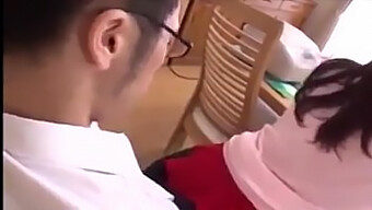 Japanese Teen'S Sexual Encounter With Mature Woman